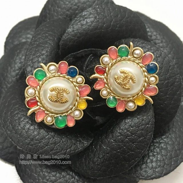 chanel耳環 19New arrival重工 超級壓軸款 香奈兒耳環  gzsc1303